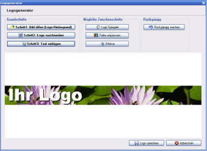 Logogenerator für Ihre Internetseite Logogenerator für Ihre Internetseite