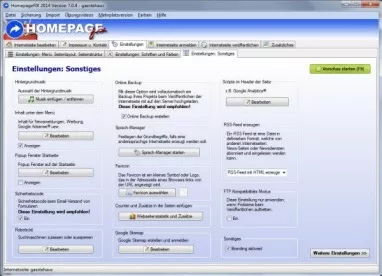 Homepage Software