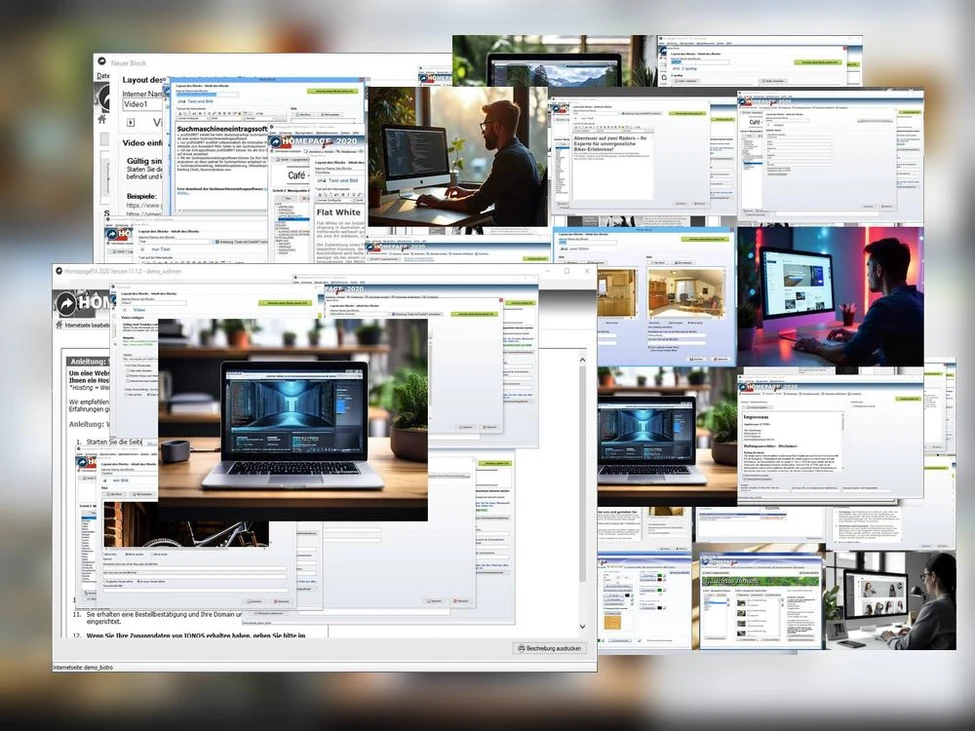 Homepage erstellen für Ferienwohnung