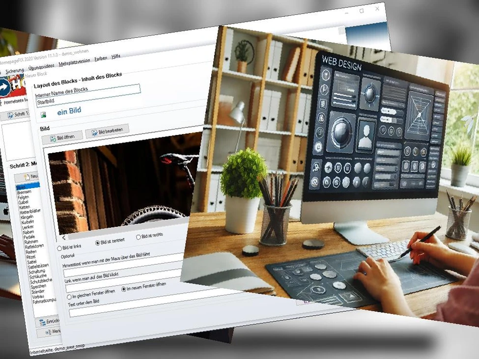 Homepage Software für Anfänger