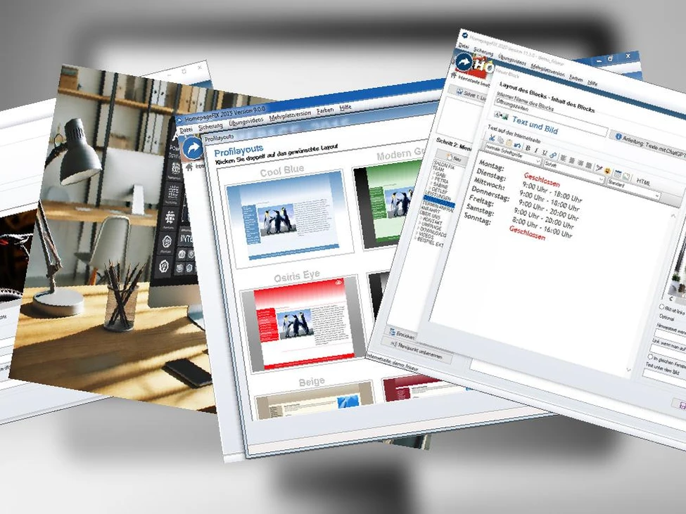 Homepage Software für Coaching