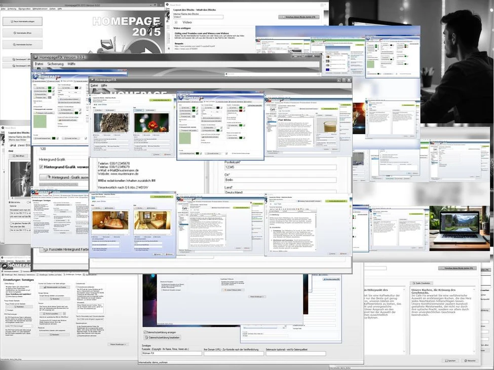 Homepage Software für Praxis