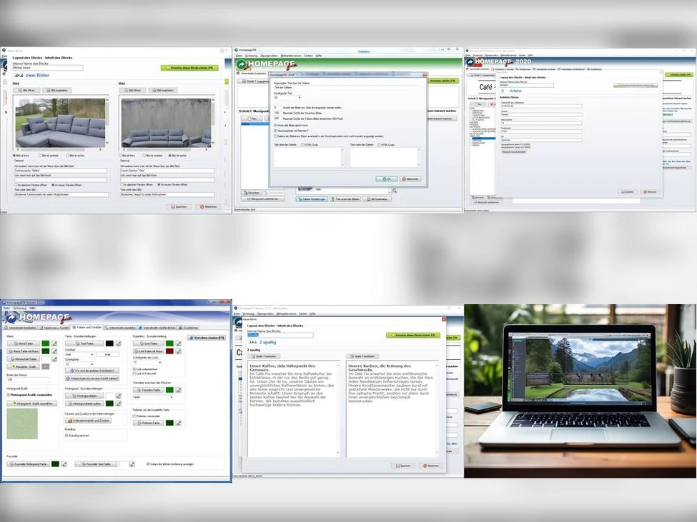 Homepage Software für Psychotherapie