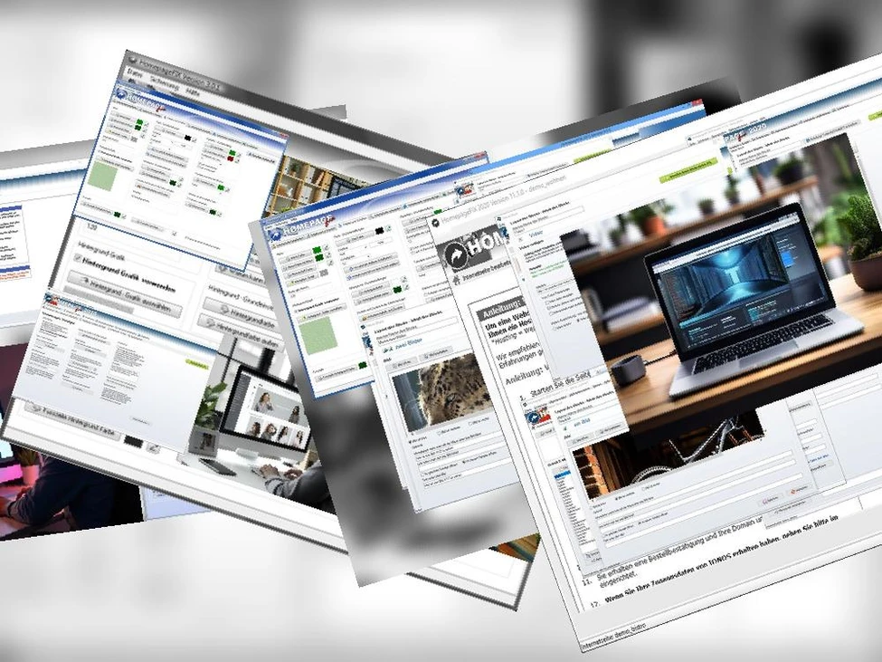 Homepage Software für Therapeuten