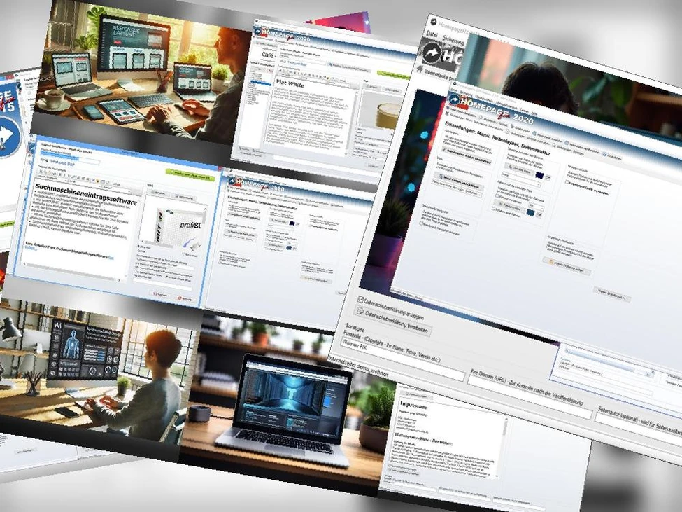 Homepage Software für Versicherungsmakler